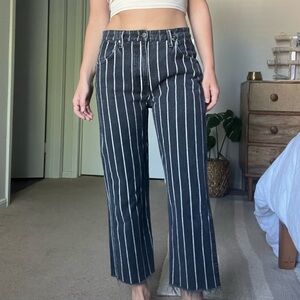 Reformation Roper Striped Jeans